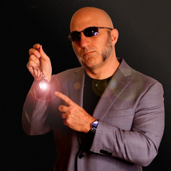 Shadow Priest in grey suit with pocket watch for Faggot Mind Eraser